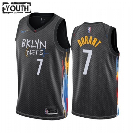 Canotte Bambino Brooklyn Nets Keven Durant 7 2020-21 City Edition Swingman